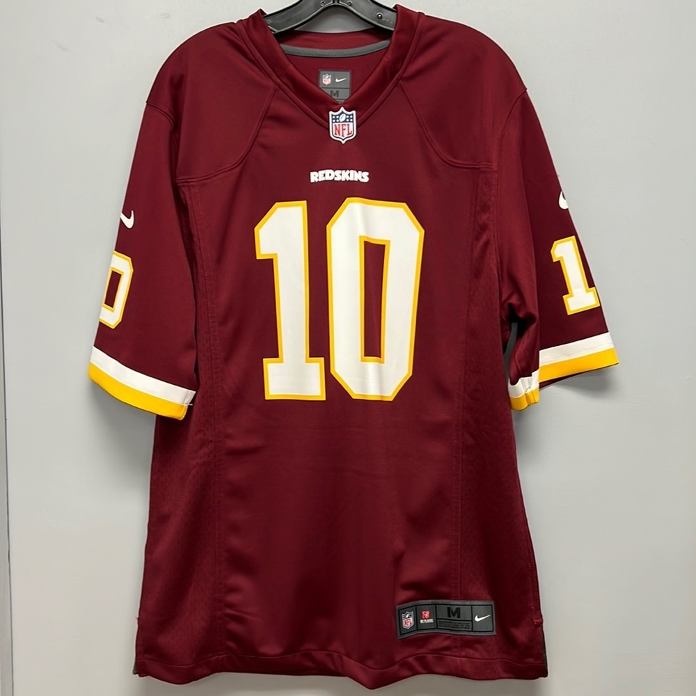 NFL Washington Redskins Robert Griffin lll #10 On Field Jersey Size Medium